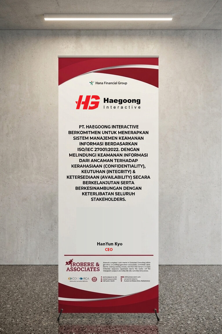 Haegoong Interactive ISO Banner